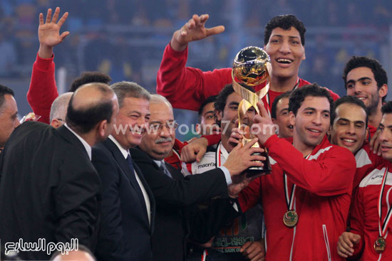 مصر وتونس كرة يد - كاس افريقا - احتفالات (52)