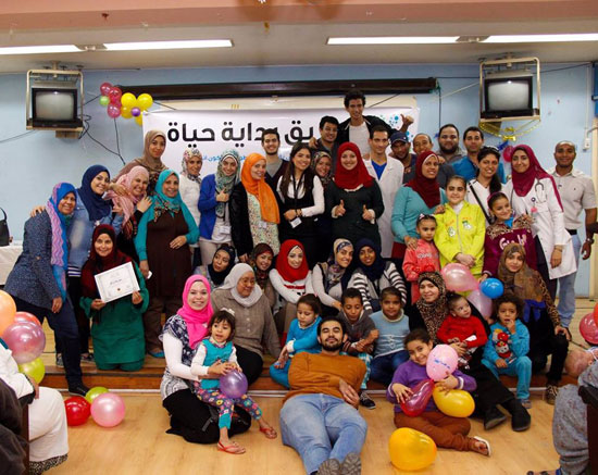 فريق بدايه حياة  -اليوم السابع -12 -2015