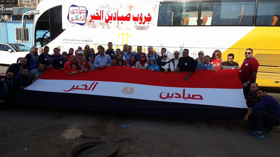 اعضاء صيادين الخير  -اليوم السابع -12 -2015