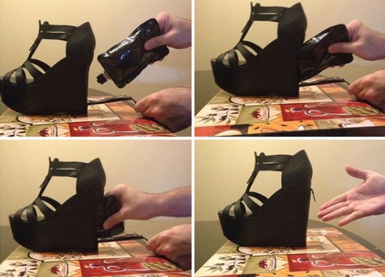 طريقة حفظ الأشياء داخل الحذاء -اليوم السابع -12 -2015