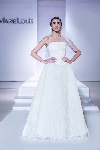 فستان زفاف بعرض أزياء مارى لوى -اليوم السابع -12 -2015