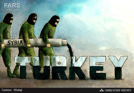  الدواعش يبيعون النفط لتركيا. -اليوم السابع -12 -2015