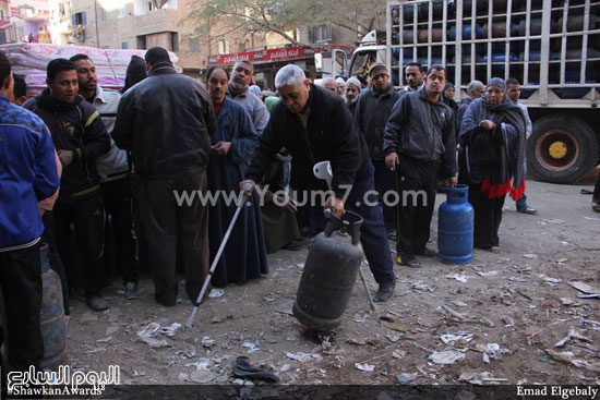  أزمة أنابيب الغاز - تصوير: عماد الجبالى -اليوم السابع -12 -2015