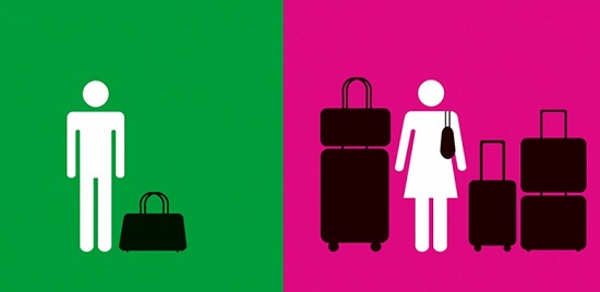 الفرق بين المرأة والرجل عند السفر  -اليوم السابع -12 -2015
