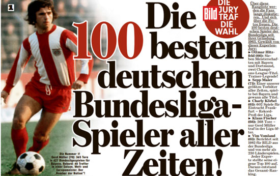 جيرد مولر أفضل لاعب فى تاريخ ألمانيا يليه فرانز بيكنباور -اليوم السابع -12 -2015