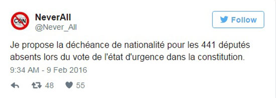 الفرنسيون يسخرون من غياب النواب عن التصويت للطوارئ على وسائل التواصل  (2)