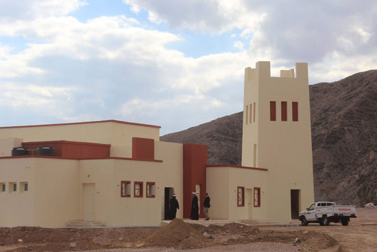 القرية البدوية بطابا تمهيدا لافتتاحها  (1)