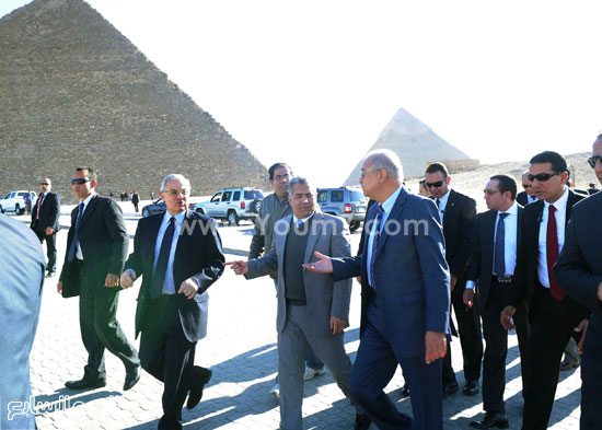الحكومة المصرية  المتحف المصرى الكبير اخبار مصر  شريف اسماعيل رئيس الوزراء (4)