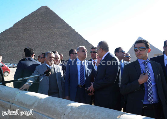 الحكومة المصرية  المتحف المصرى الكبير اخبار مصر  شريف اسماعيل رئيس الوزراء (5)