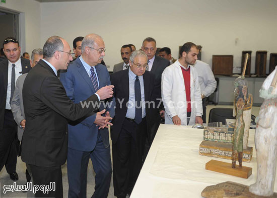الحكومة المصرية  المتحف المصرى الكبير اخبار مصر  شريف اسماعيل رئيس الوزراء (11)