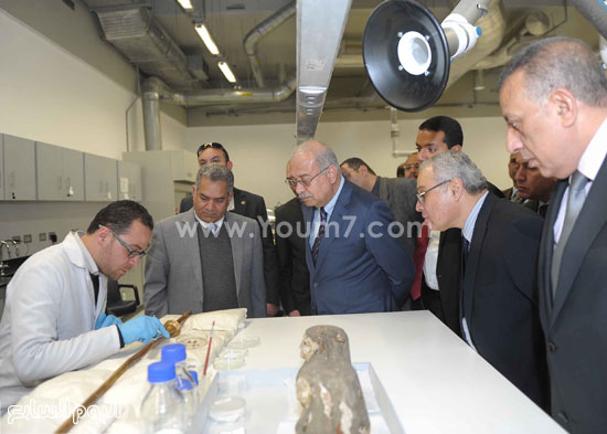 الحكومة المصرية  المتحف المصرى الكبير اخبار مصر  شريف اسماعيل رئيس الوزراء (13)