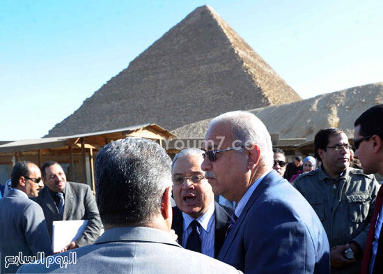 الحكومة المصرية  المتحف المصرى الكبير اخبار مصر  شريف اسماعيل رئيس الوزراء (19)