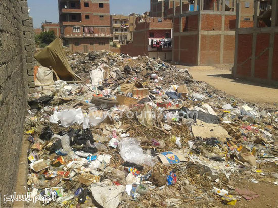 صحافة المواطن، تراكم القمامة، صرف صحى، قرية الرملة، منطقة الجزيرة  (1)