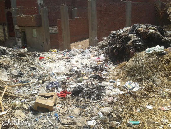 صحافة المواطن، تراكم القمامة، صرف صحى، قرية الرملة، منطقة الجزيرة  (4)