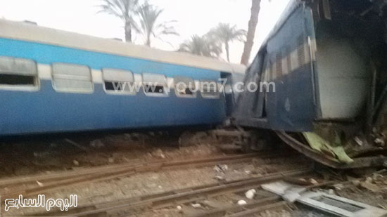 حادث قطار بنى سويف (9)