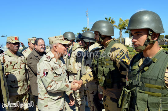 وزير الدفاع، وزارة الداخلية، رجال الجيش، الشرطة، شمال سيناء، اخر الاخبار (1)