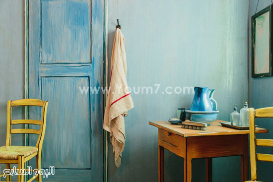 لوحة غرفة النوم للفنان فان جوخ (3)