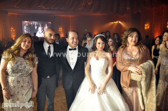 حفل زفاف نجل خالد ذكى (9)