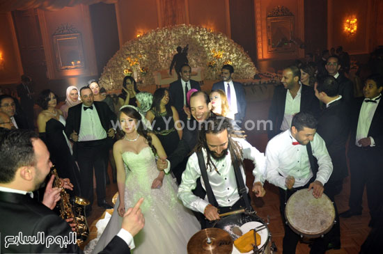 حفل زفاف نجل خالد ذكى (11)