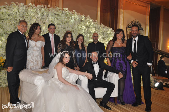 حفل زفاف نجل خالد ذكى (27)