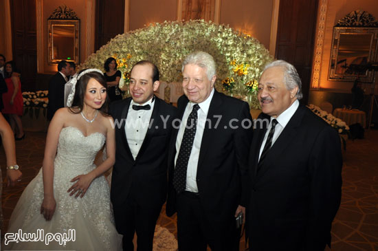 حفل زفاف نجل خالد ذكى (32)