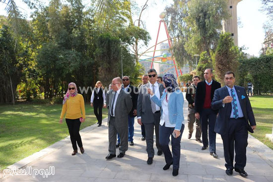حلمى النمنم، وزير الثقافه، بزياره إلى مقر جمعيه مصر الجديده (5)