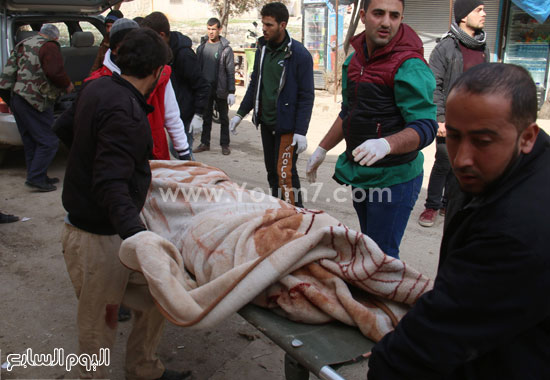 مقتل 14 مدنيا فى قصف على مستشفى ومدرسة بأعزاز شمالى سوريا (2)
