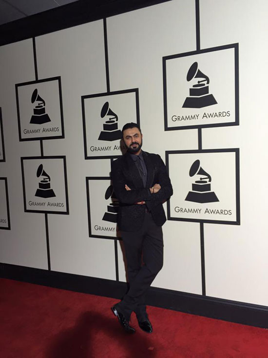 محمد كريم يحضر حفل توزيع جوائز Grammy (1)