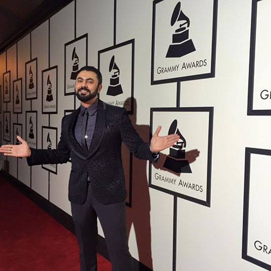 محمد كريم يحضر حفل توزيع جوائز Grammy (3)