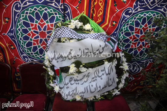 وصول جثمان محمد حسنين هيكل للمقابر (7)