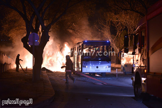 الشرطة التركية ، تركيا ، حادث انقره (8)