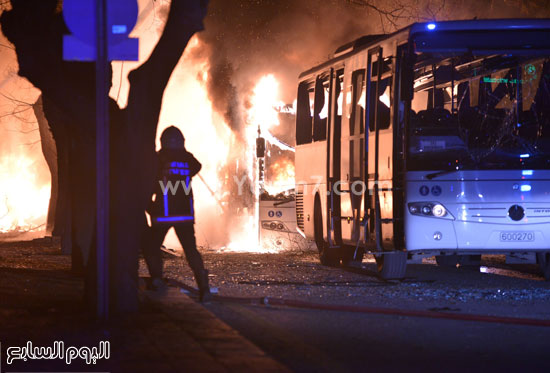 الشرطة التركية ، تركيا ، حادث انقره (9)