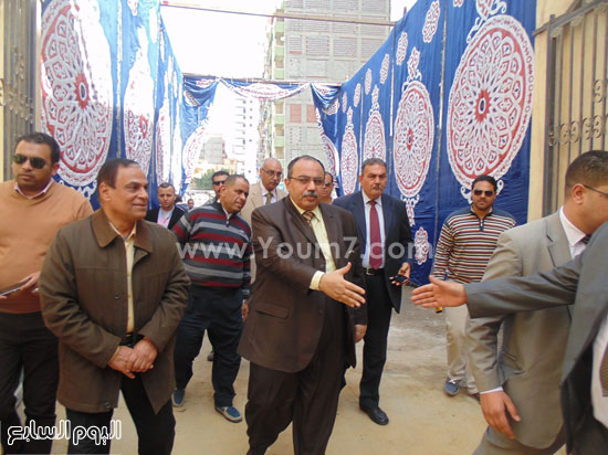 افتتاح مشروع إحلال وتجديد الإدارة المتكاملة بالإسكندرية (1)