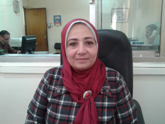 المهندسة مها زكريا عبيد مدير هيئة الأبنية التعليمية بكفر الشيخ (1)
