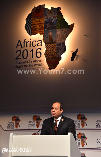 شرم الشيخ السيسى الرئيس السيسى عبد الفتاح السيسى منتدى افريقيا 2016 (20 (3)