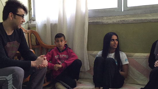 كاس العالم لللايتام،شيخة ال ثانى،اللاجئين السوريين،احمد شوبير،ربيع ياسين (12)