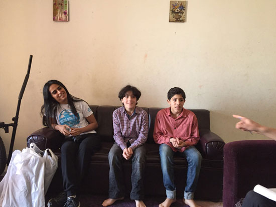 كاس العالم لللايتام،شيخة ال ثانى،اللاجئين السوريين،احمد شوبير،ربيع ياسين (13)
