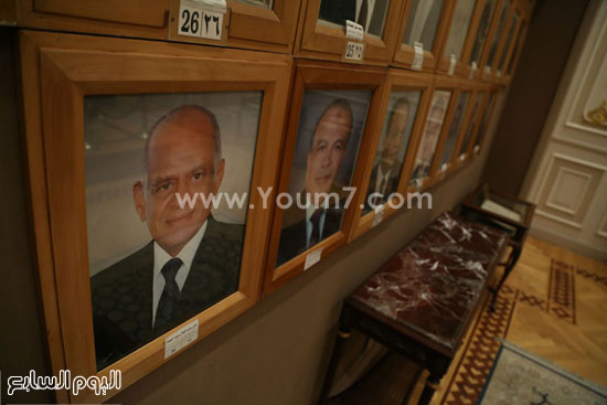 صوره على عبد العال ضمن رؤساء مجلس النواب (2)