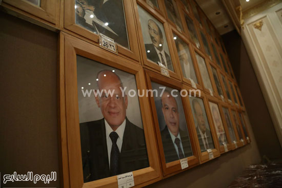 صوره على عبد العال ضمن رؤساء مجلس النواب (3)