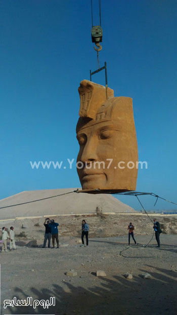 حلمى النمنم، ممدوح الدماطى، معبد أبو سنبل، تمثال رمسيس، اخبار الثقافة  (5)