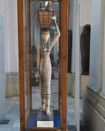 اخبار الثقافة، الاثار، المتحف المصرى، لوحة اوديب (1)
