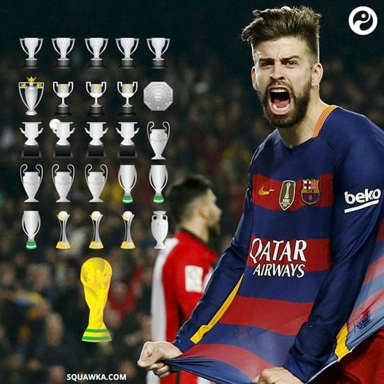 بيكيه، جيرارد بيكيه، برشلونة، الدورى الاسبانى، شاكيرا (2)