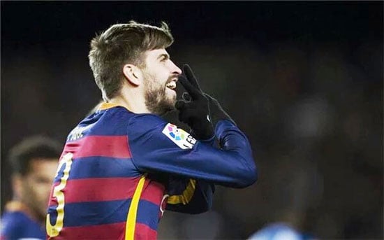 بيكيه، جيرارد بيكيه، برشلونة، الدورى الاسبانى، شاكيرا (4)