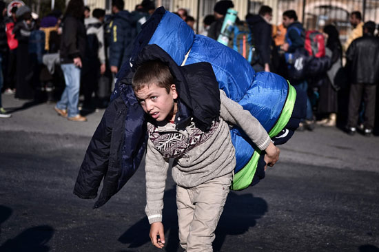 المهاجرين على حدود اليونان (1)