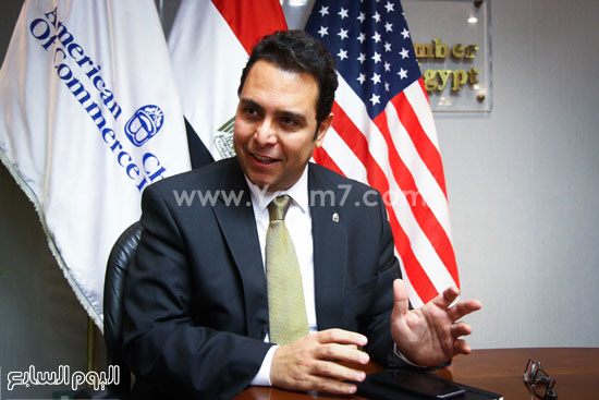 1الاقتصاد المصري القيمة المضافة  محدودي الدخل اخبار الاقتصاد  الغرفة التجارية الامريكية تامر النجار رئيس الغرفة الامريكية (4)