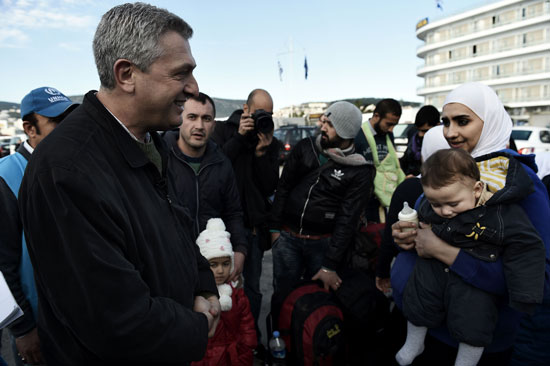 أخبار اليونان مخيم طرد مهاجرين تنظيم احتجاج (5)