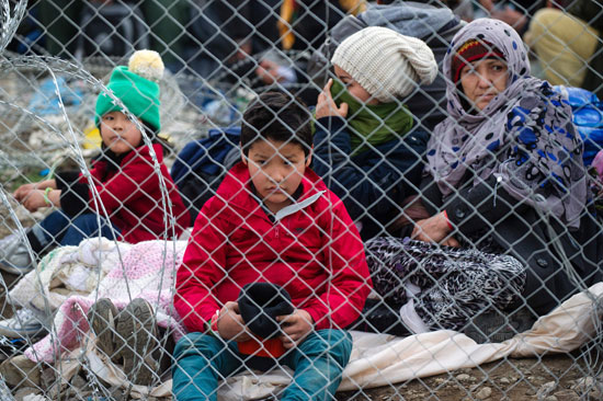 أخبار اليونان مخيم طرد مهاجرين تنظيم احتجاج (6)