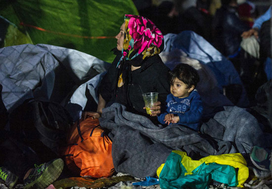 أخبار اليونان مخيم طرد مهاجرين تنظيم احتجاج (8)