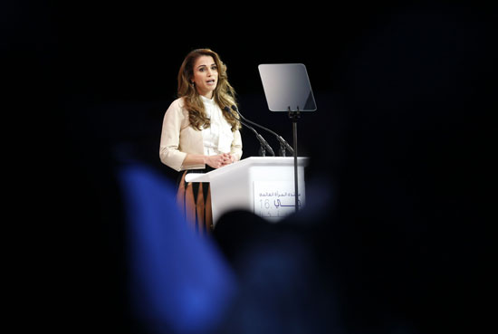 المرأة العربية الملكة رانيا  الاردن  منتدى المرأة العالمى (2)