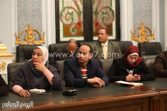 مجلس النواب البرلمان  نقابة الصحفيين مقاطعة اخبار اليوم   خبرعلي عبد العال (3)
